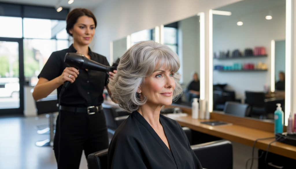 Hairstyles after 60 are changing, as professional hairstylists say this specific haircut is now considered a most youthful and flattering