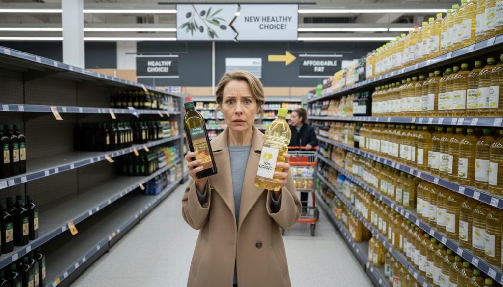 Farewell to olive oil consumers feel betrayed as a low cost everyday fat beats it on health tests and forces a rethink of the entire Mediterranean myth