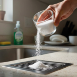 Forget vinegar and baking soda: this half-glass trick clears any drain on its own Update