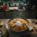 I didn’t plan this recipe, but it turned into a most satisfying meal of the week