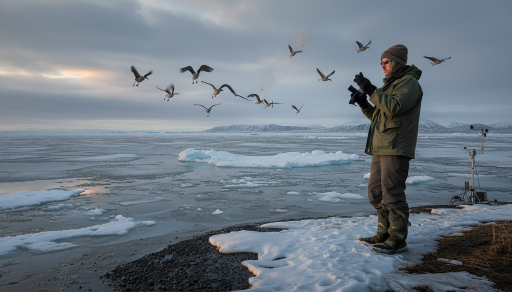 Meteorologists warn early February Arctic breakdown may confuse animal migration cues researchers track closely