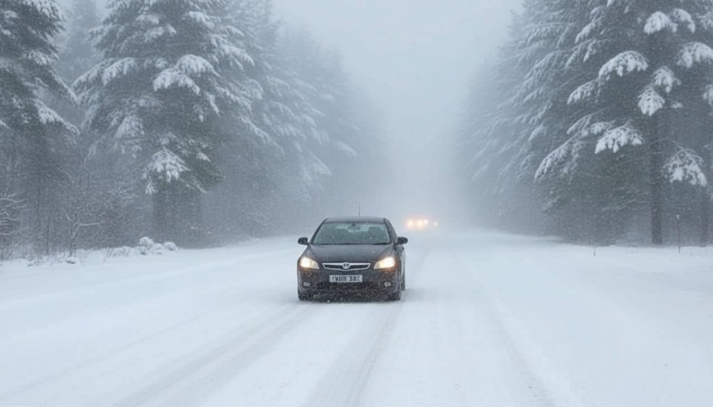 Heavy snow confirmed to intensify overnight as meteorologists warn of whiteout risks Update