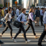 Behavioral researchers say people who walk faster than average tend to be more successful and mentally sharper than slow walkers