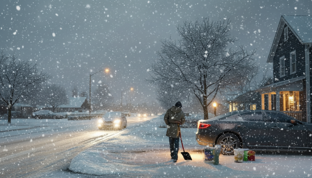 Heavy snow expected starting tonight Update