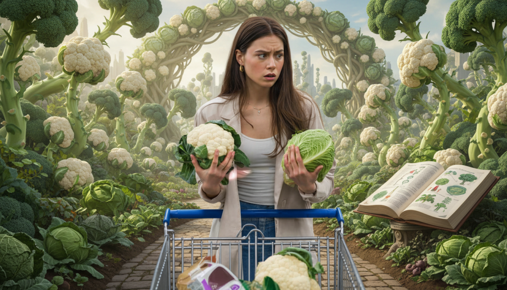 Many people don’t realize it, but cauliflower, broccoli and cabbage are a same plant and most diets are built on this misunderstanding