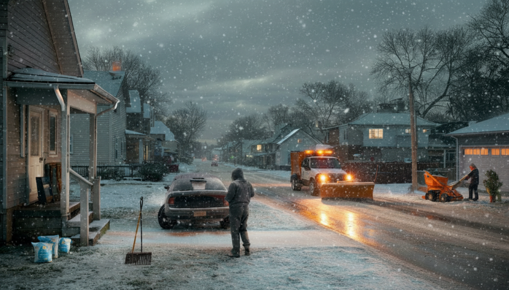 Heavy snow expected starting late tonight Update