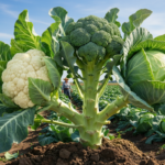 Many people don’t realize it, but cauliflower, broccoli and cabbage are all different varieties of the very same plant