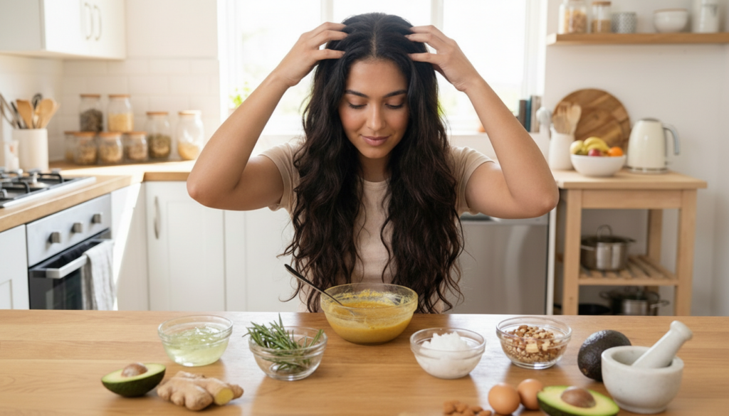 Home Remedies That Strengthen Hair Roots and Reduce Hair Loss Naturally Over Time
