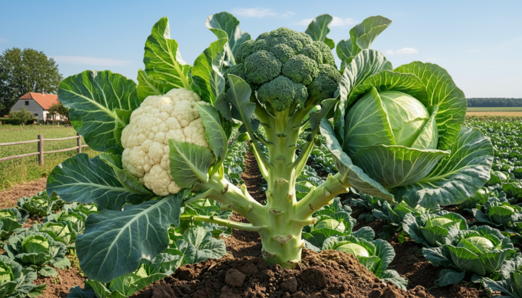 Cauliflower Broccoli and Cabbage Revealed as One Plant Species Many People Never Realised