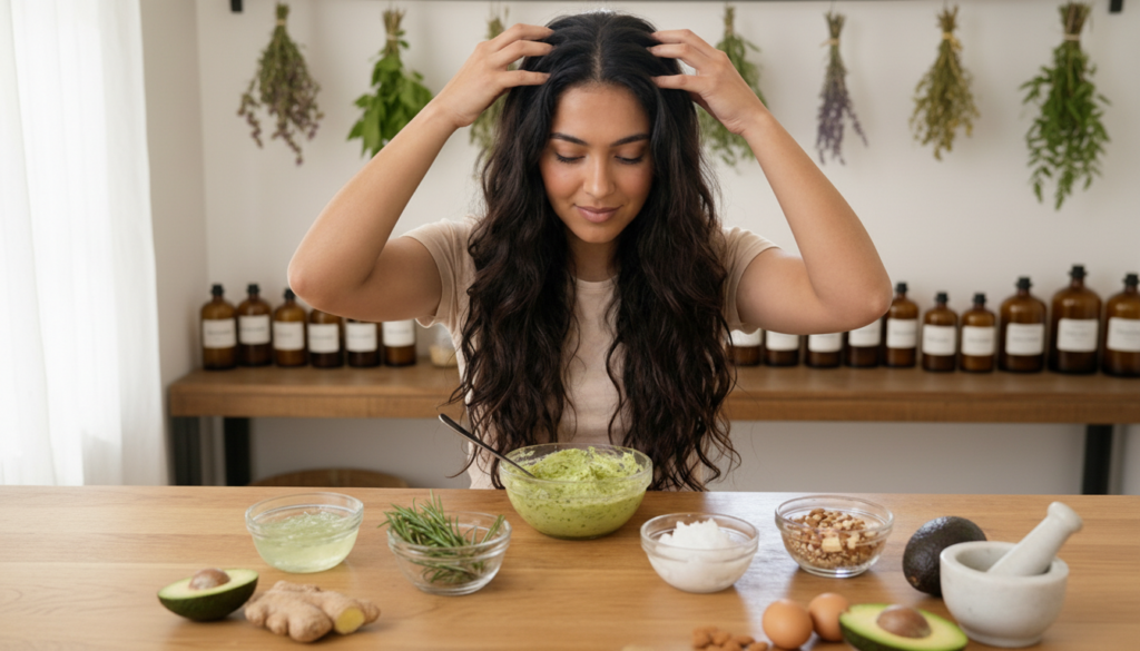 Home Remedies That Naturally Strengthen Hair and Reduce Ongoing Hair Loss