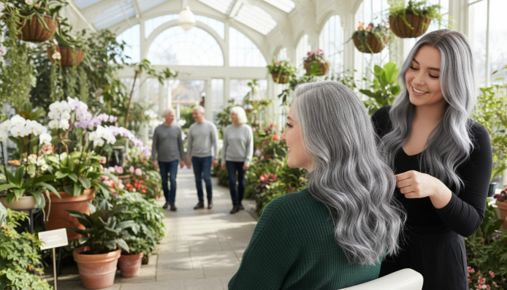 Goodbye Hair Dyes: Viral Grey Hair Movement Promises Youthful Natural Coverage