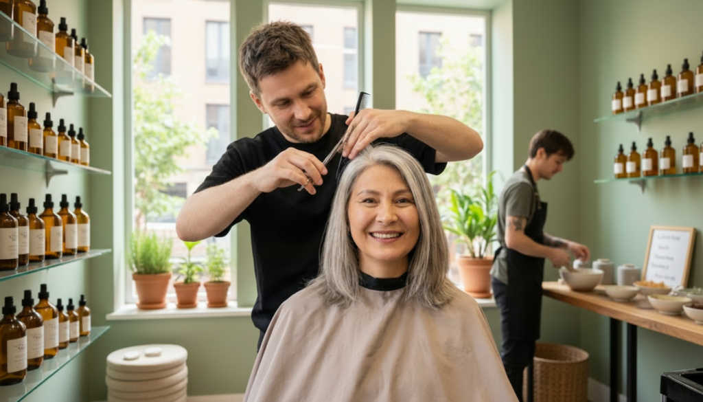 Grey Hair Coverage Moves Toward Natural Blending Techniques