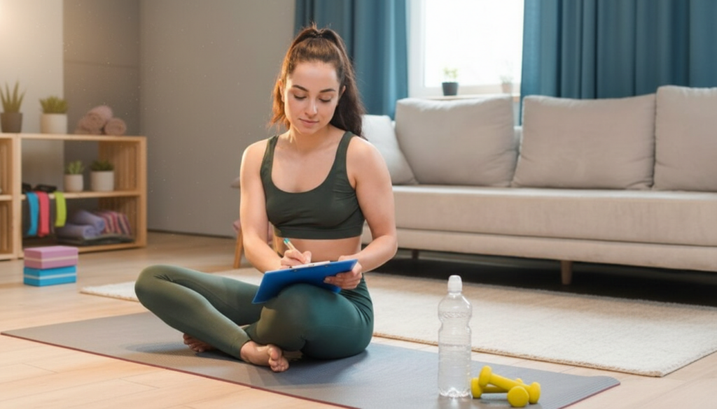 20-Minute Fat Burning Yoga Routine for Beginners at Home