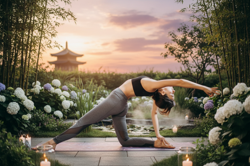 6 Yoga Poses to End Your Day with Calm and Serenity