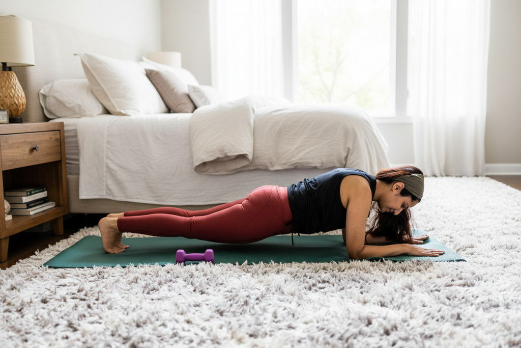 4 Bed Exercises That Restore Core Strength Faster Than Planks After 40