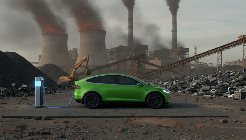 Your Electric Car Isn’t Green, Critics Say, and the Emissions Math Nobody Wants Is Brutal