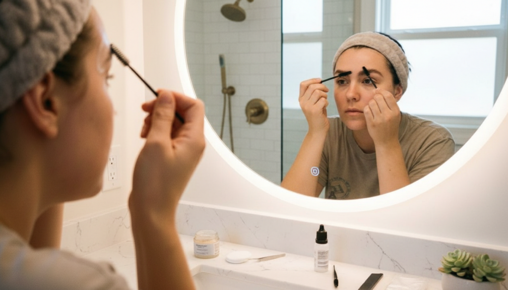 Achieve Fuller Thicker Brows at Home Using Simple Lamination Techniques