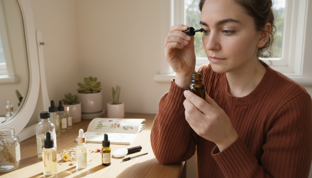 Household Oils Encourage Thicker Eyebrows and Longer Lashes Over Time
